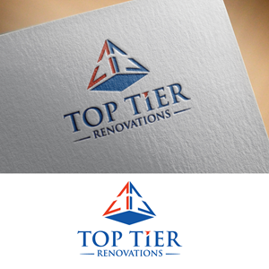 Logo-Design von GODDREAMCREATION für Top Tier Renovations, LLC | Design: #28631278
