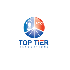 Diseño de Logo por GODDREAMCREATION para Top Tier Renovations, LLC | Diseño #28685198