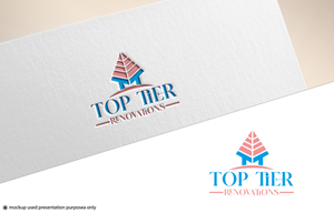 Logo-Design von Rubia@ für Top Tier Renovations, LLC | Design: #28609998