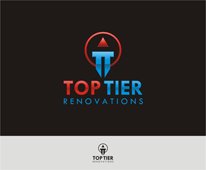 Logo-Design von f i l d a für Top Tier Renovations, LLC | Design: #28635053