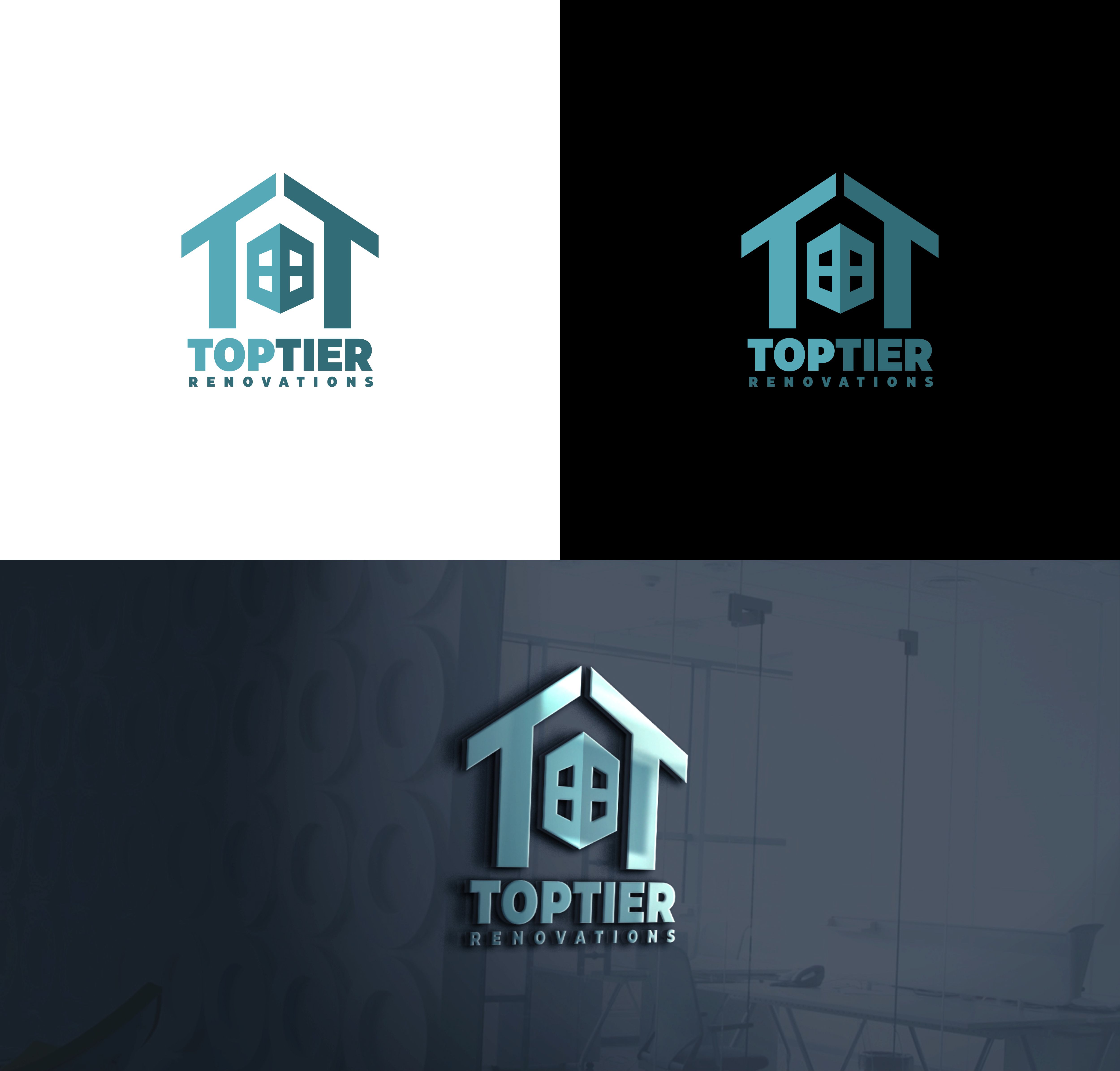 Logo Design by Adi firadika for Top Tier Renovations, LLC | Design #28636151