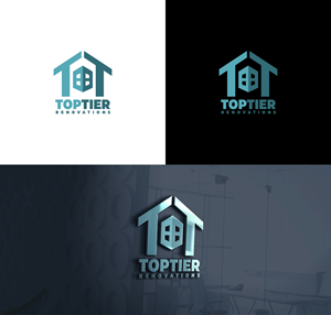 Logo-Design von Adi firadika für Top Tier Renovations, LLC | Design: #28636151