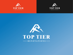 Logo Design by Dot F5 for Top Tier Renovations, LLC | Design: #28640273
