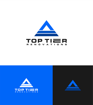 Diseño de Logo por Hakim Febrian para Top Tier Renovations, LLC | Diseño #28635404