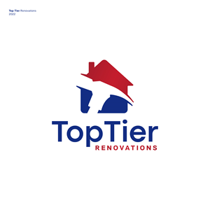 Logo Design by JBalloon Design for Top Tier Renovations, LLC | Design: #28628085