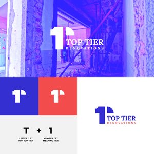 Diseño de Logo por A.R.D.P para Top Tier Renovations, LLC | Diseño: #28634568