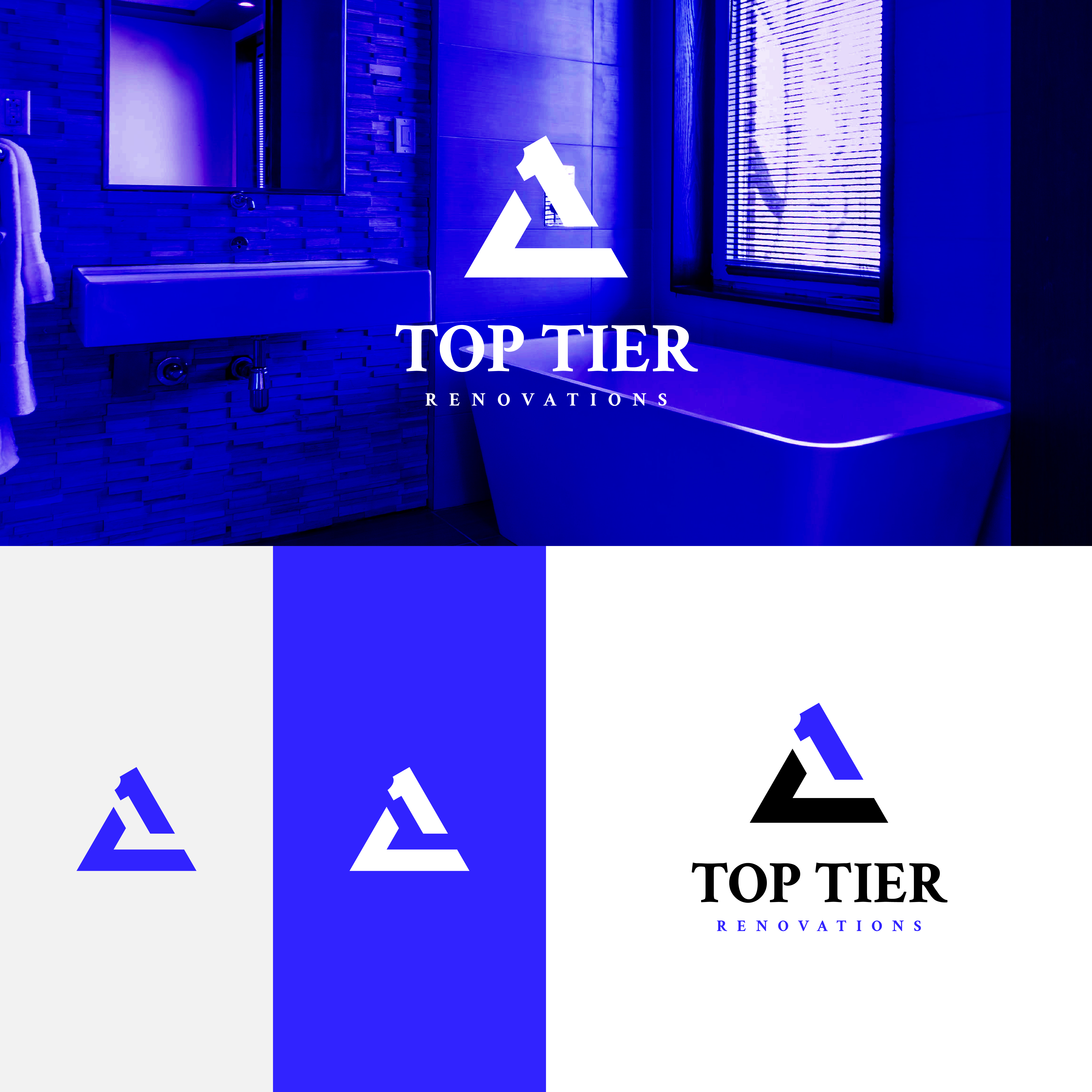Logo Design by A.R.D.P for Top Tier Renovations, LLC | Design #28685088