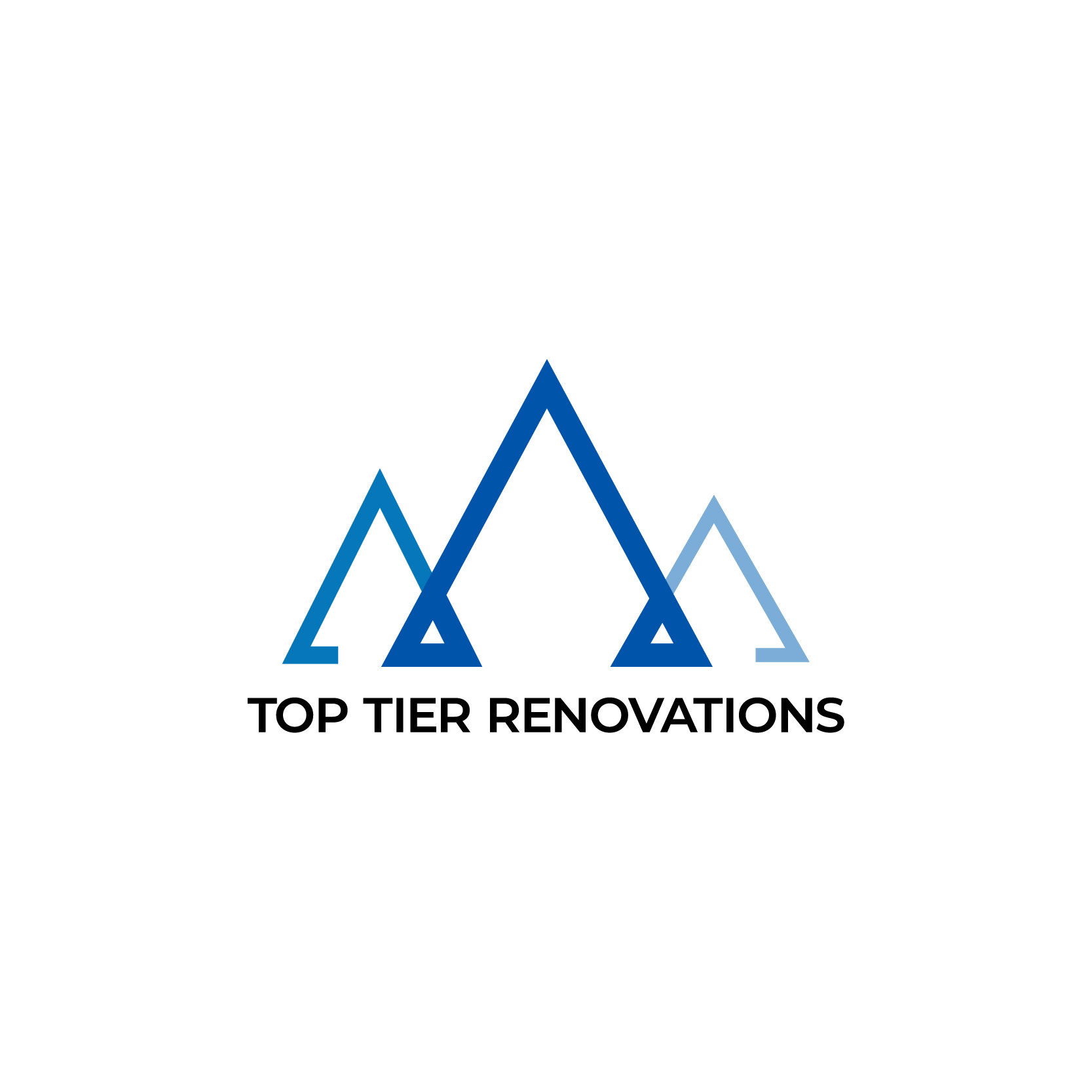 Diseño de Logo por Latom.id para Top Tier Renovations, LLC | Diseño #28636903