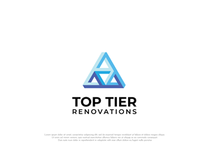 Top Tier Renovations | Logo Design by Ara Studio