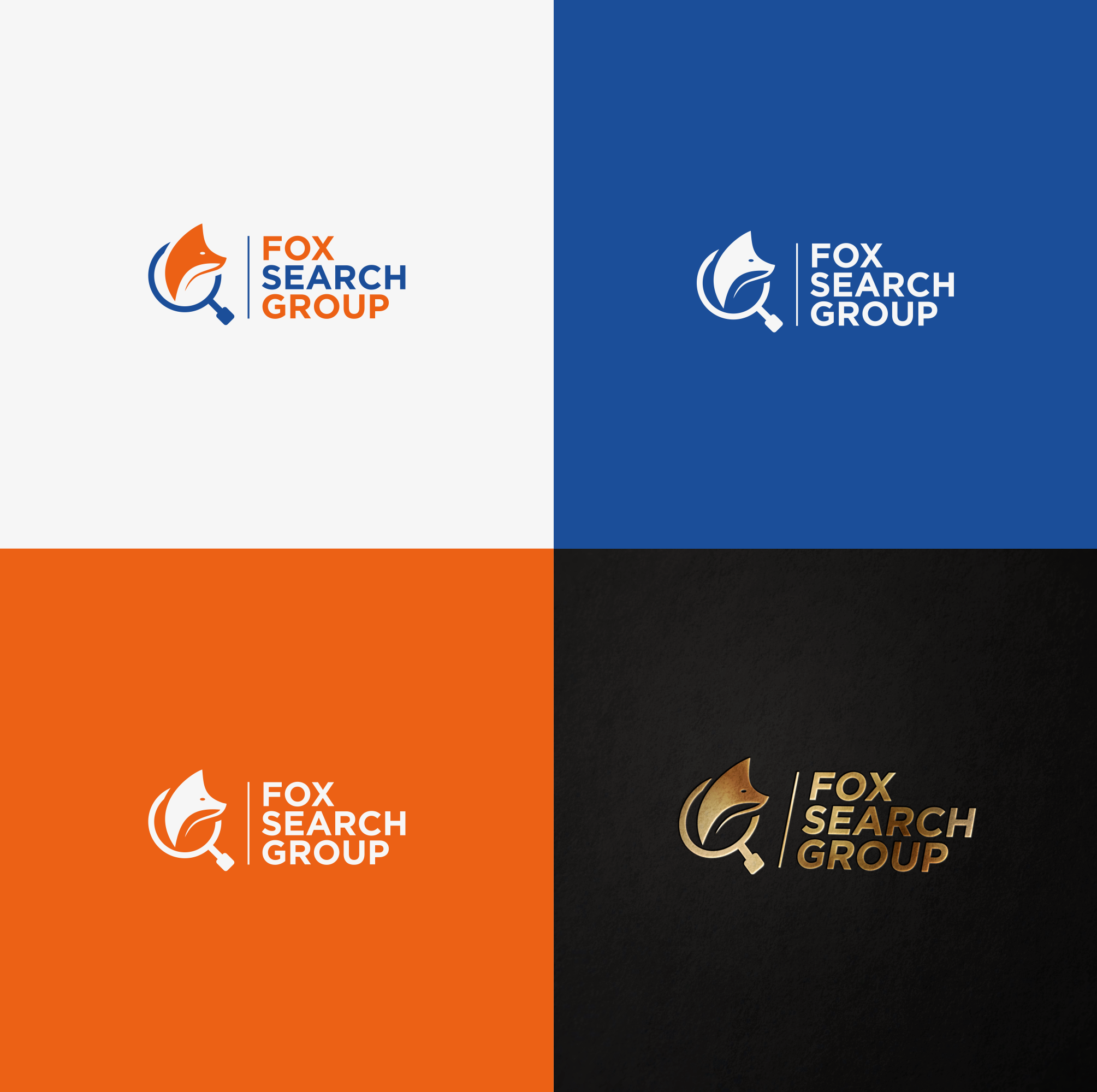 Logo Design by R!CKY for Fox Search Group | Design #28646643