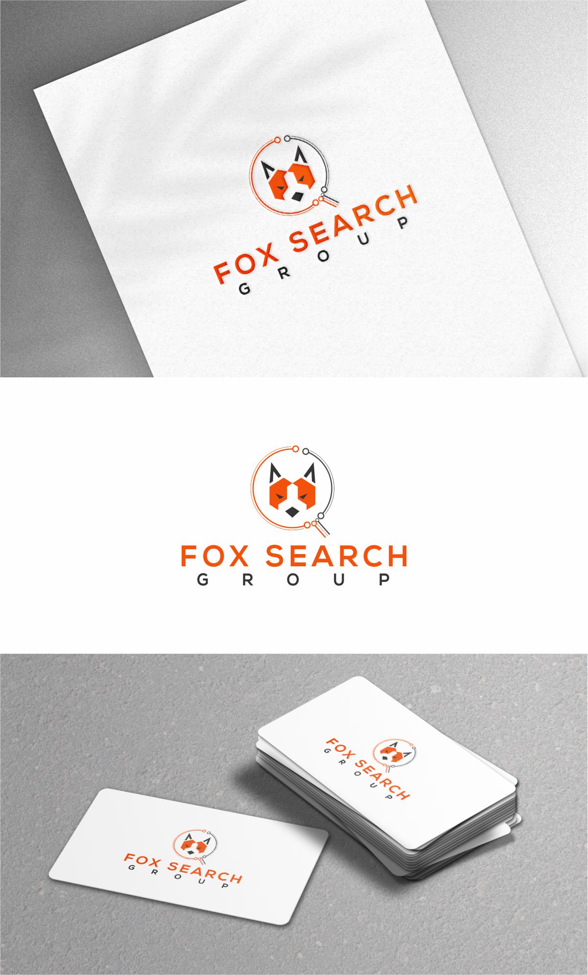 Diseño de Logo por Dave Paresh para Fox Search Group | Diseño #28632290