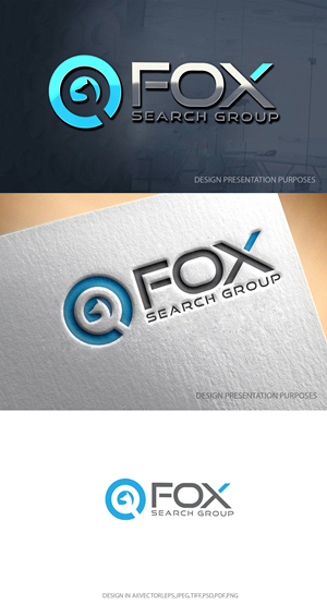 Design de Logo par graphicevolution pour Fox Search Group | Design : #28615153