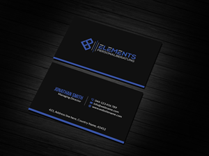 Business Card Design by Creations Box 2015 for Elements Personalberatung GmbH | Design: #28613424