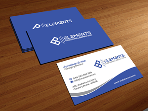 Business Card Design by Creations Box 2015 for Elements Personalberatung GmbH | Design: #28617848