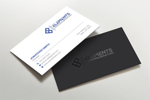Business Card Design by LAXMI DESIGNHUB for Elements Personalberatung GmbH | Design: #28614182