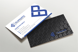 Business Card Design by LAXMI DESIGNHUB for Elements Personalberatung GmbH | Design: #28614185