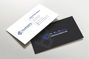 Business Card Design by LAXMI DESIGNHUB for Elements Personalberatung GmbH | Design: #28614194