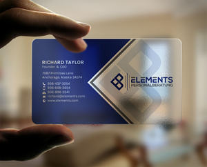 Business Card Design by chandrayaan.creative for Elements Personalberatung GmbH | Design: #28612539