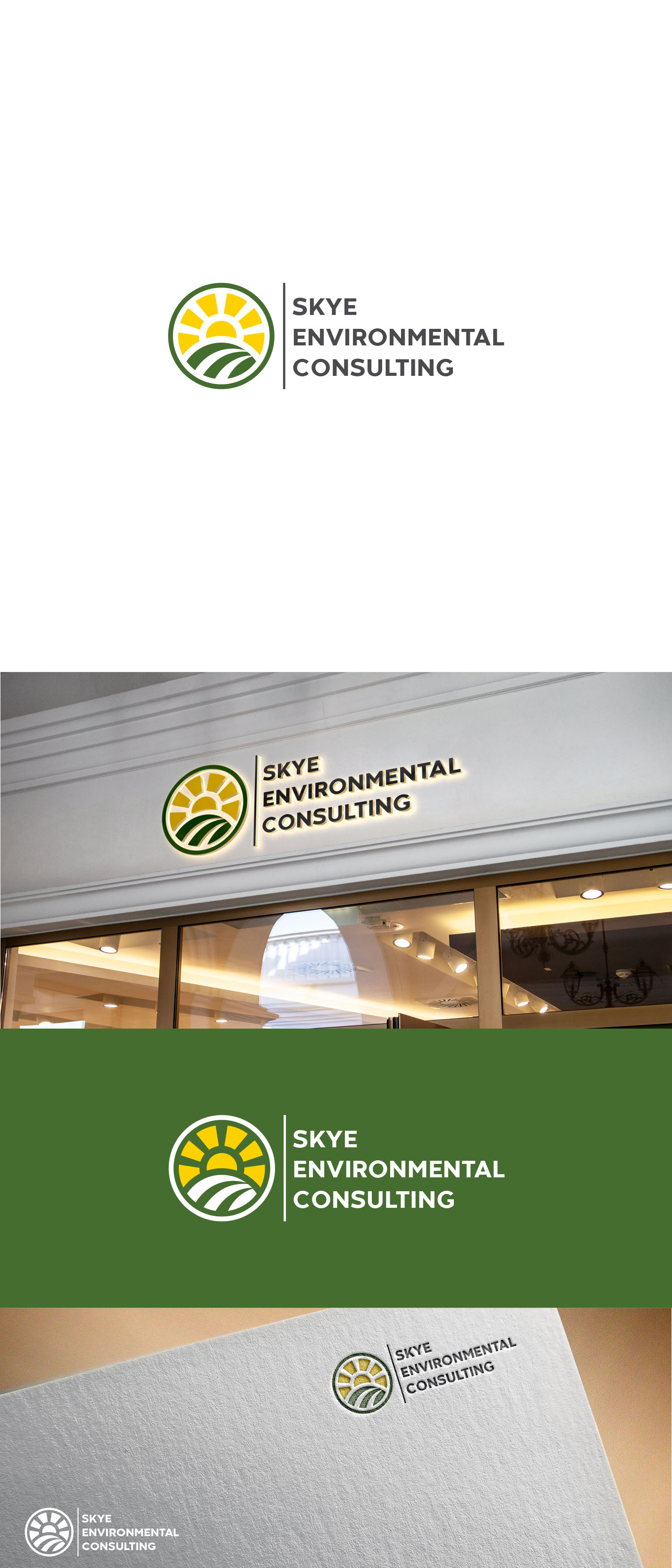 Logo Design by yesha05 for Skye Environmental Consulting | Design #28614440
