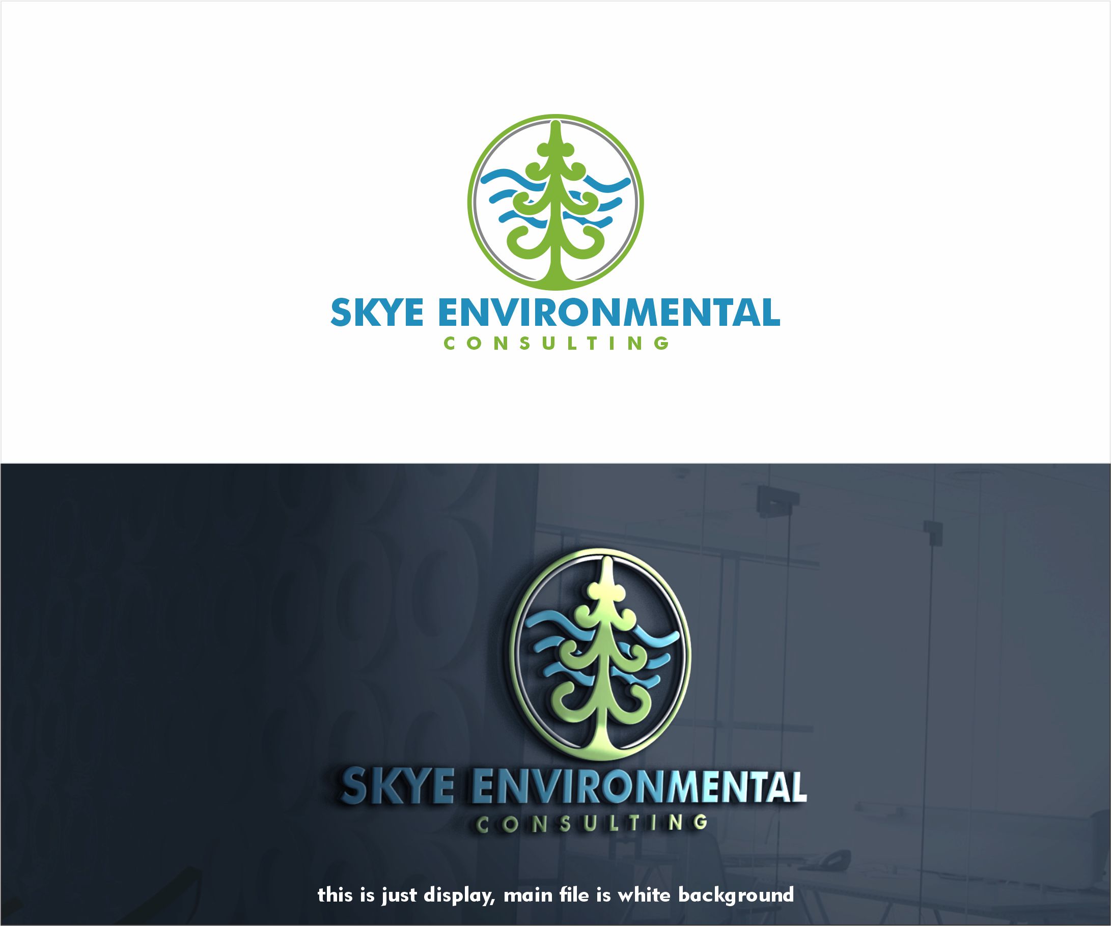 Logo Design by alkaline for Skye Environmental Consulting | Design #28611742