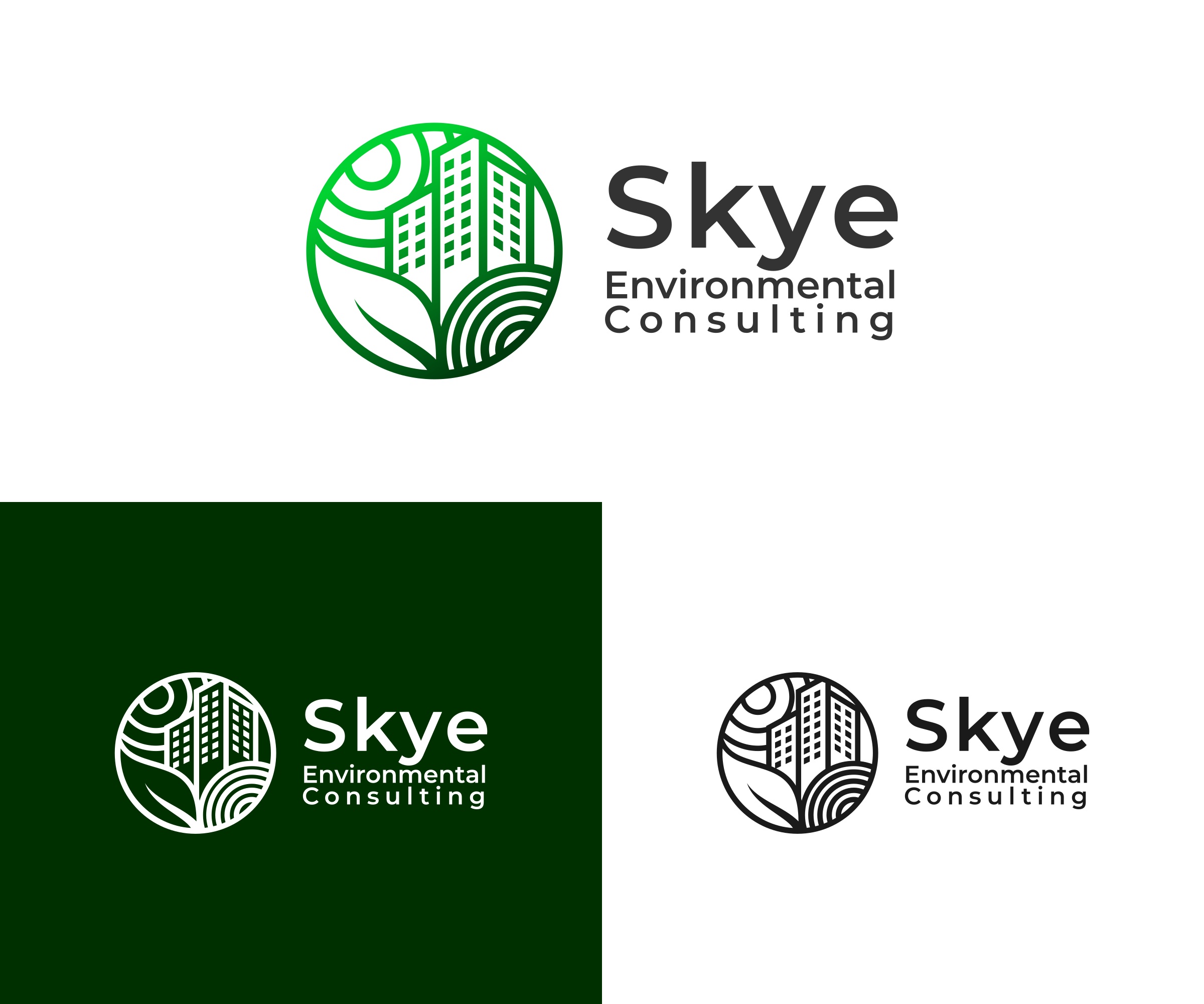 Logo Design by Maknaz for Skye Environmental Consulting | Design #28648637