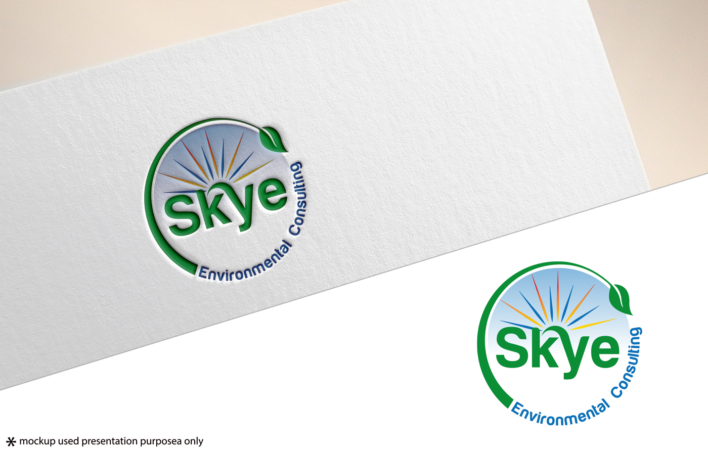 Logo Design by Rubia@ for Skye Environmental Consulting | Design #28625050