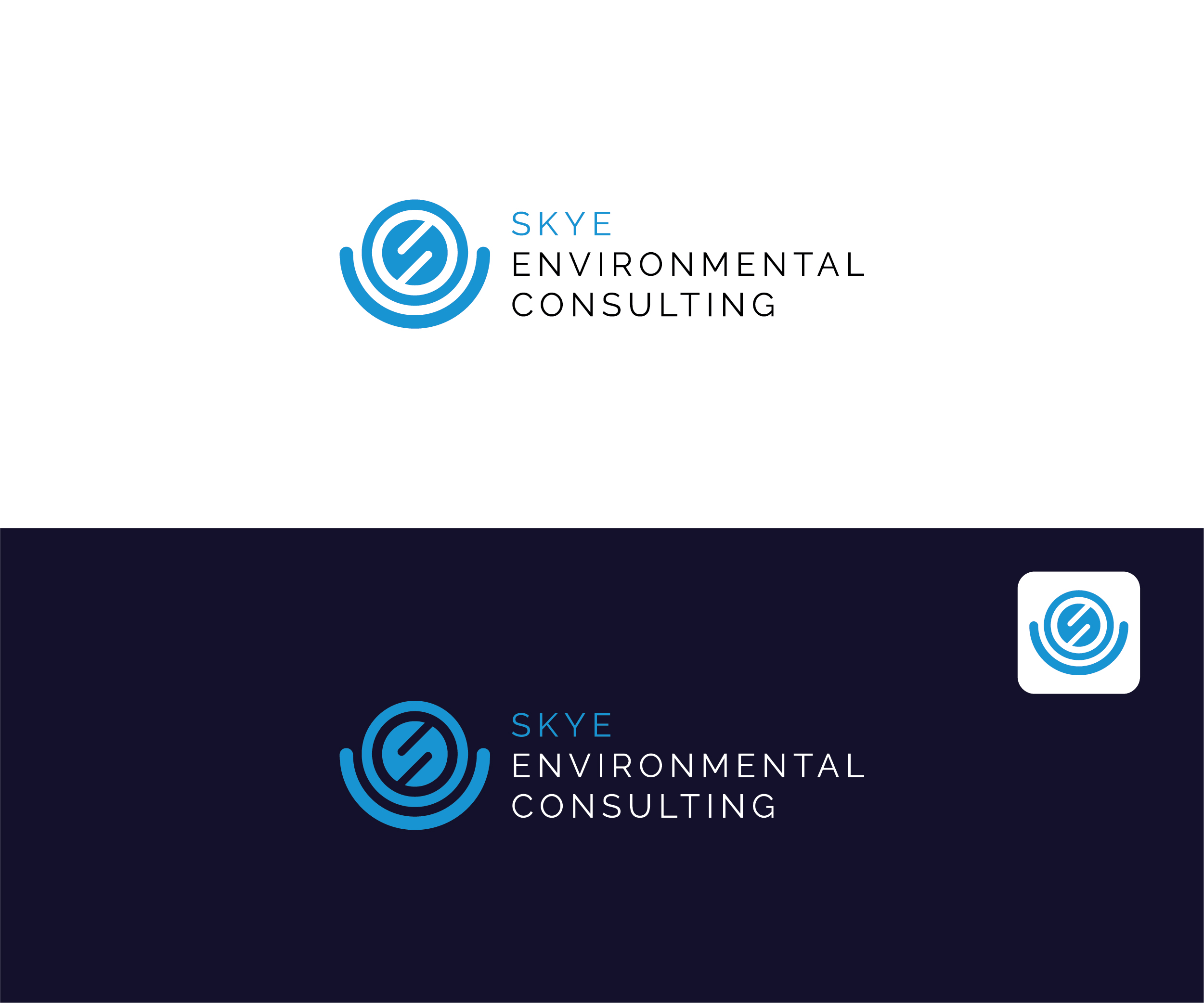 Logo-Design von sun_bird für Skye Environmental Consulting | Design #28638549