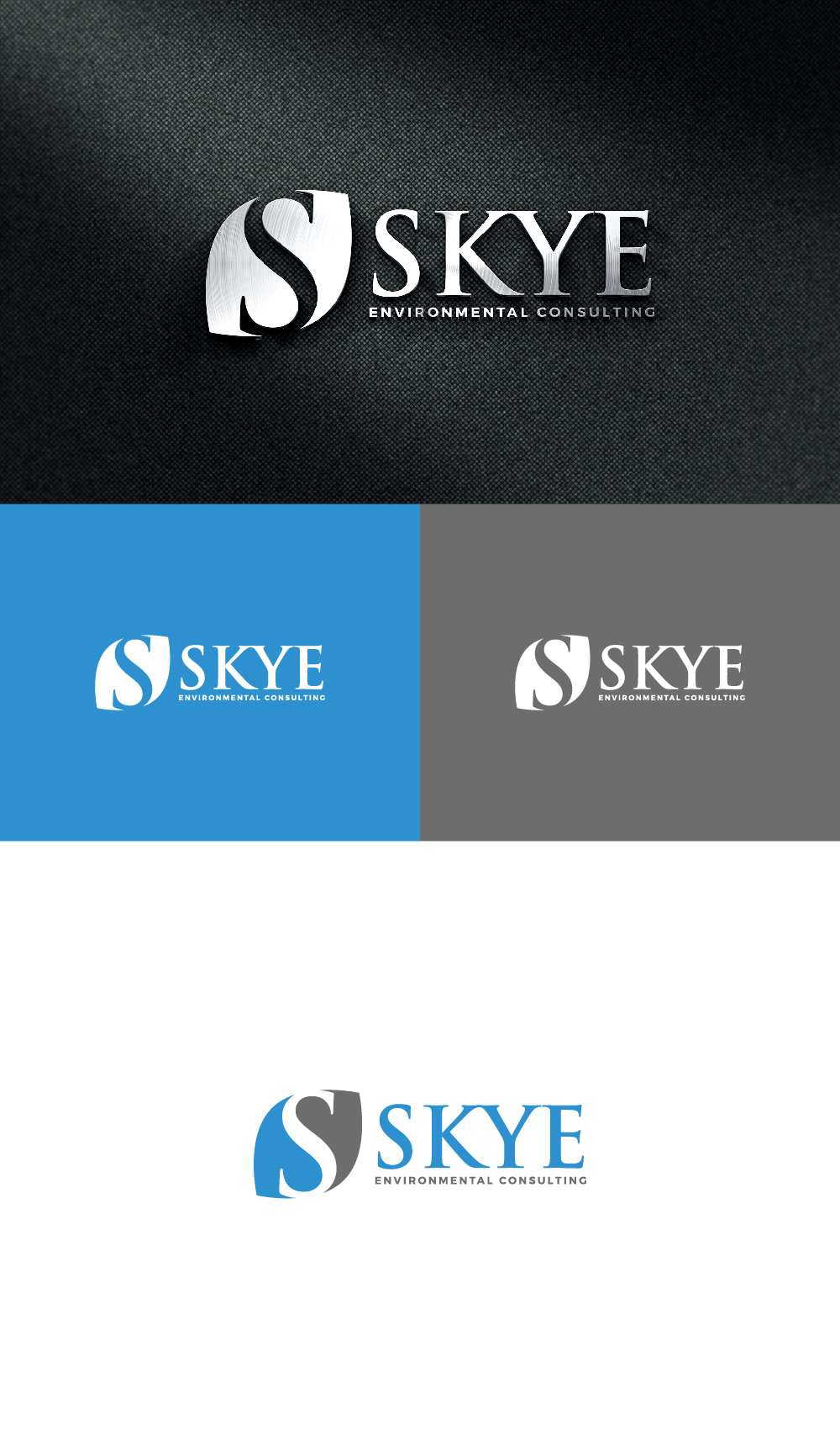 Diseño de Logo por AlphabetZero.co.uk para Skye Environmental Consulting | Diseño #28623089