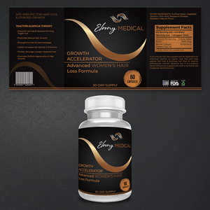 Ebony Medical - Label Design | Label Design by creativemood438