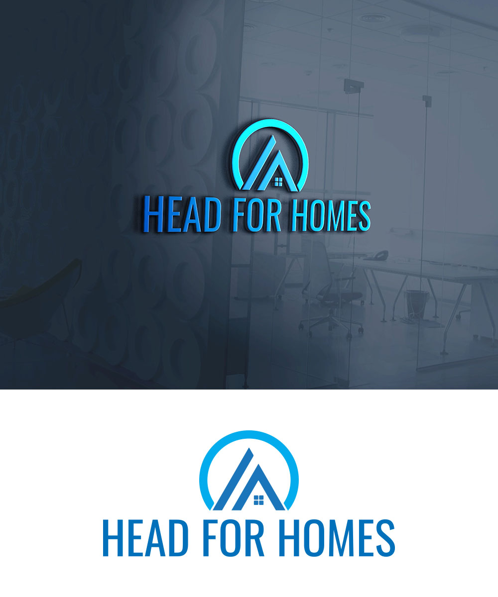 Logo Design by Pen Qazi for A Head for Homes | Design: #28614011