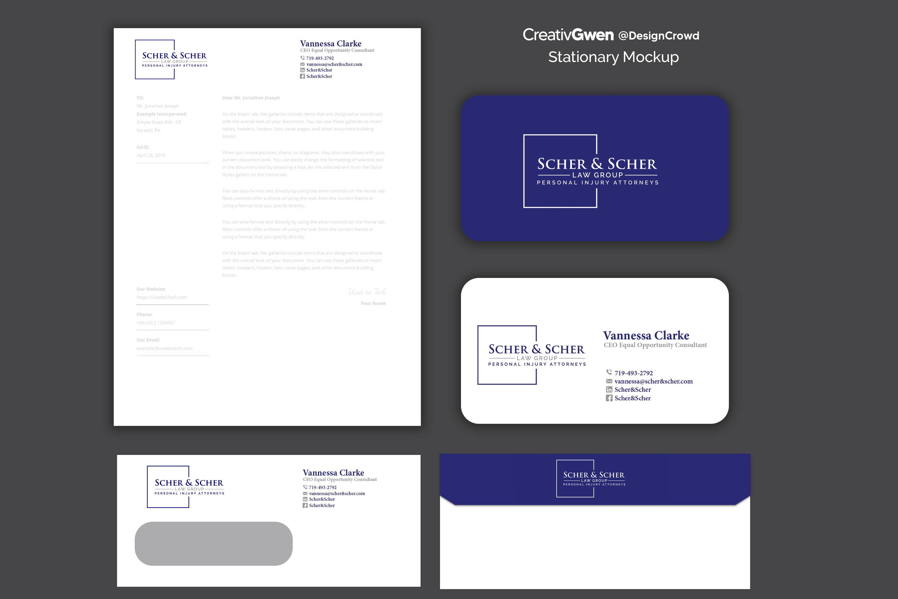 Diseño de Tarjeta de Presentación por DSCMedia™ para este proyecto | Diseño #28661171