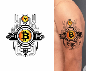 Creative designer to add to my Bitcoin tattoo | Tattoo-Design von ELAMANTS