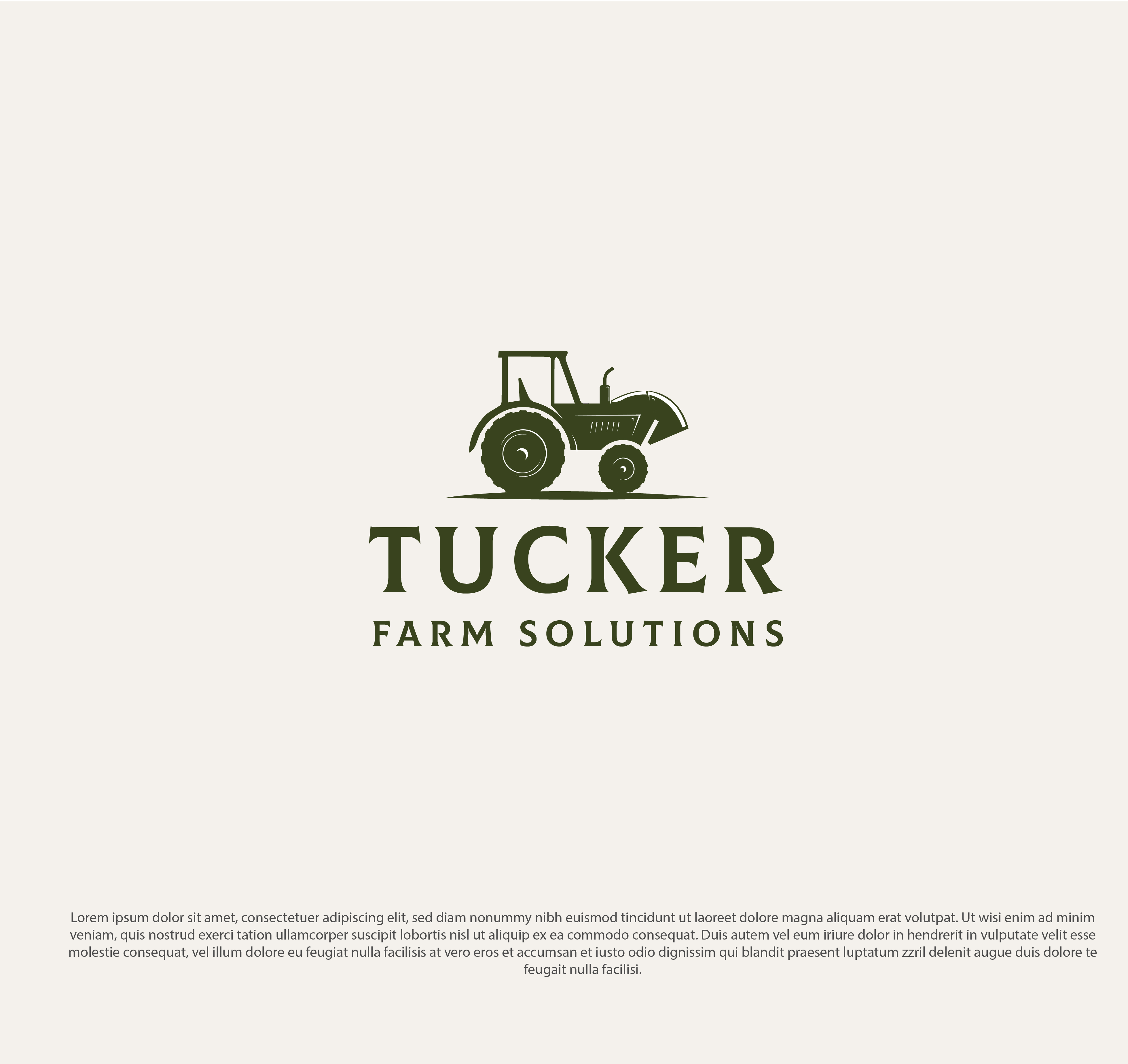 Design de Logo par RikoAji pour Tucker Farm Solutions  | Design #28616277