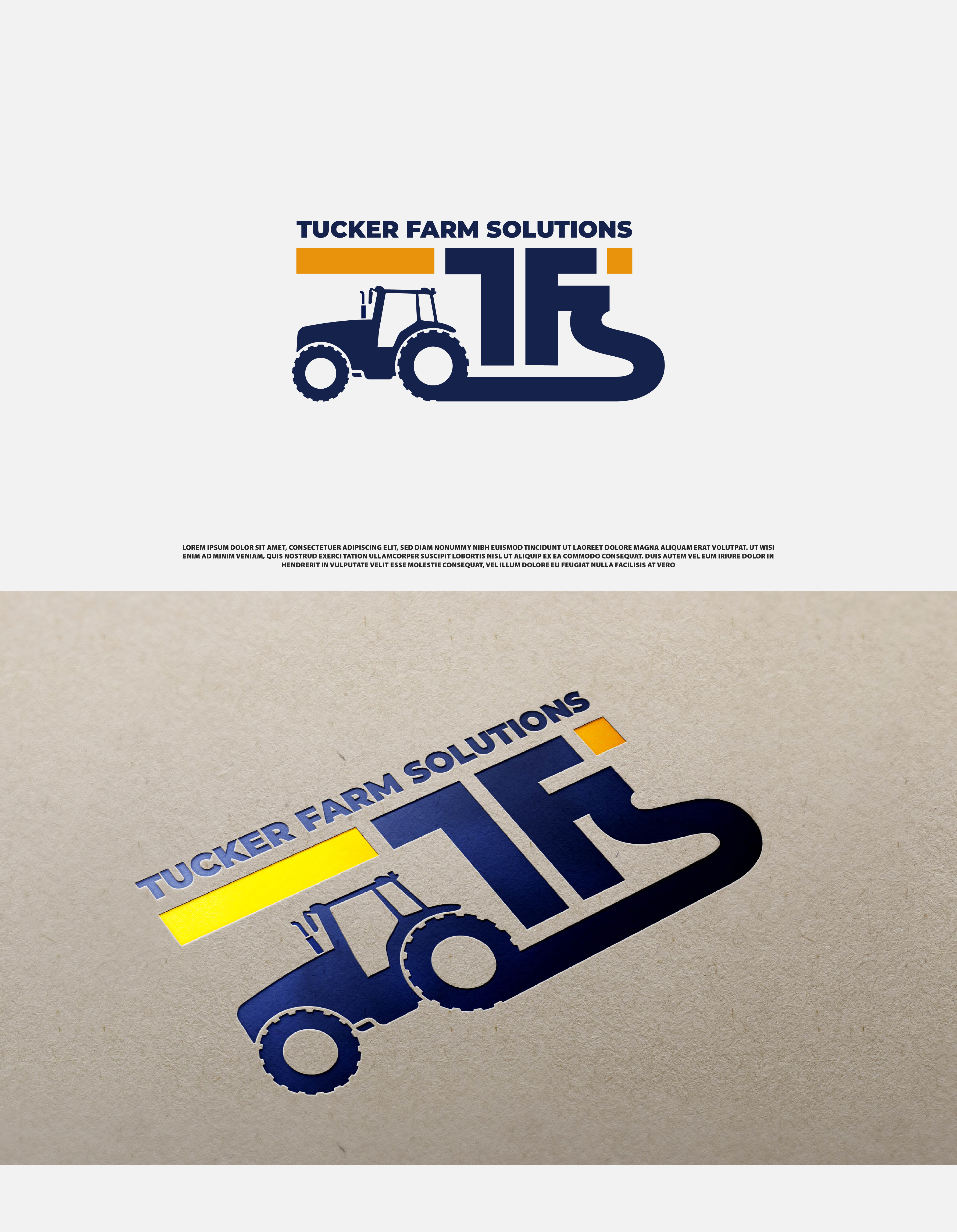 Diseño de Logo por Fez Creatives para Tucker Farm Solutions  | Diseño #28616580
