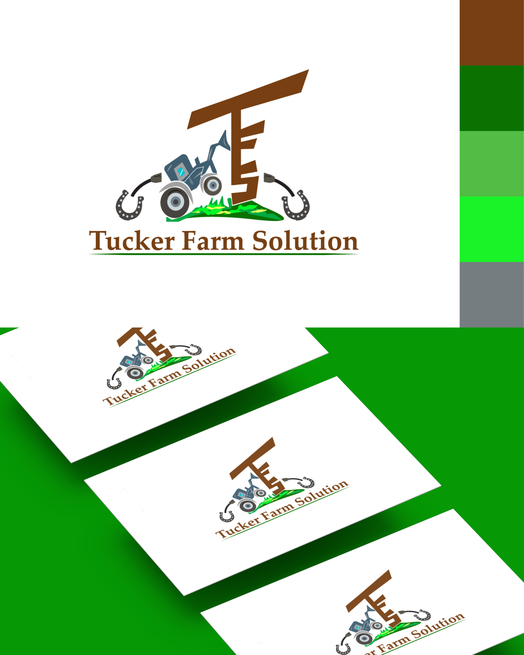 Diseño de Logo por Musfikur para Tucker Farm Solutions  | Diseño #28616047