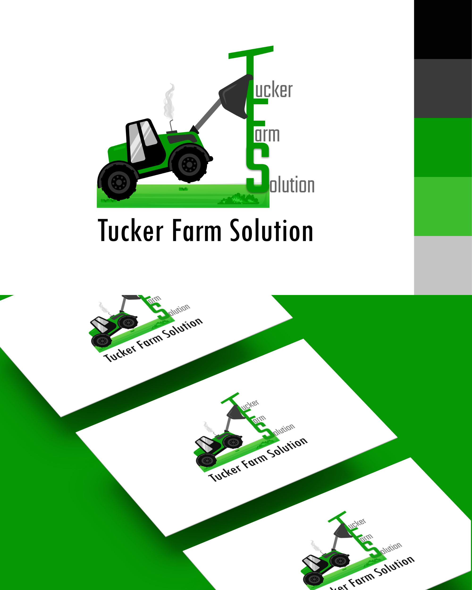 Diseño de Logo por Musfikur para Tucker Farm Solutions  | Diseño #28616050