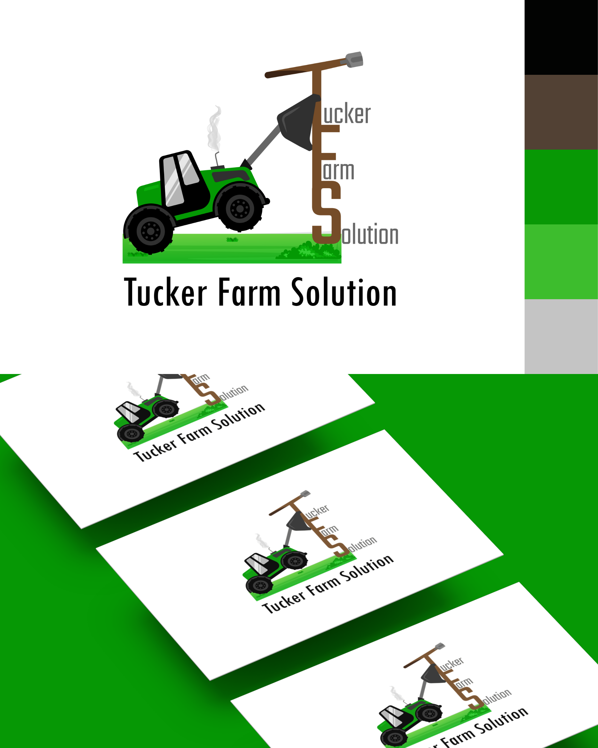 Diseño de Logo por Musfikur para Tucker Farm Solutions  | Diseño #28616055