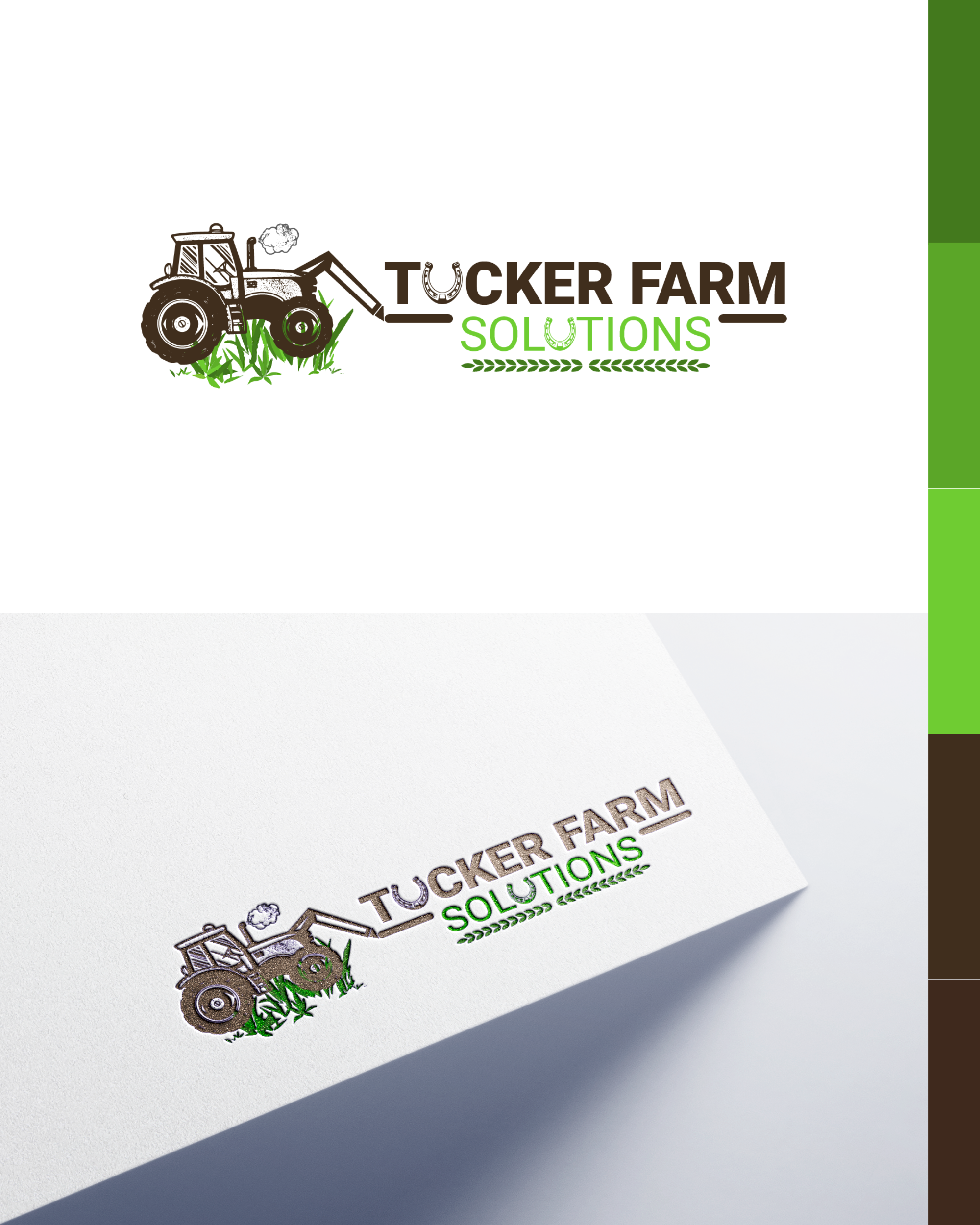 Diseño de Logo por Musfikur para Tucker Farm Solutions  | Diseño #28618549