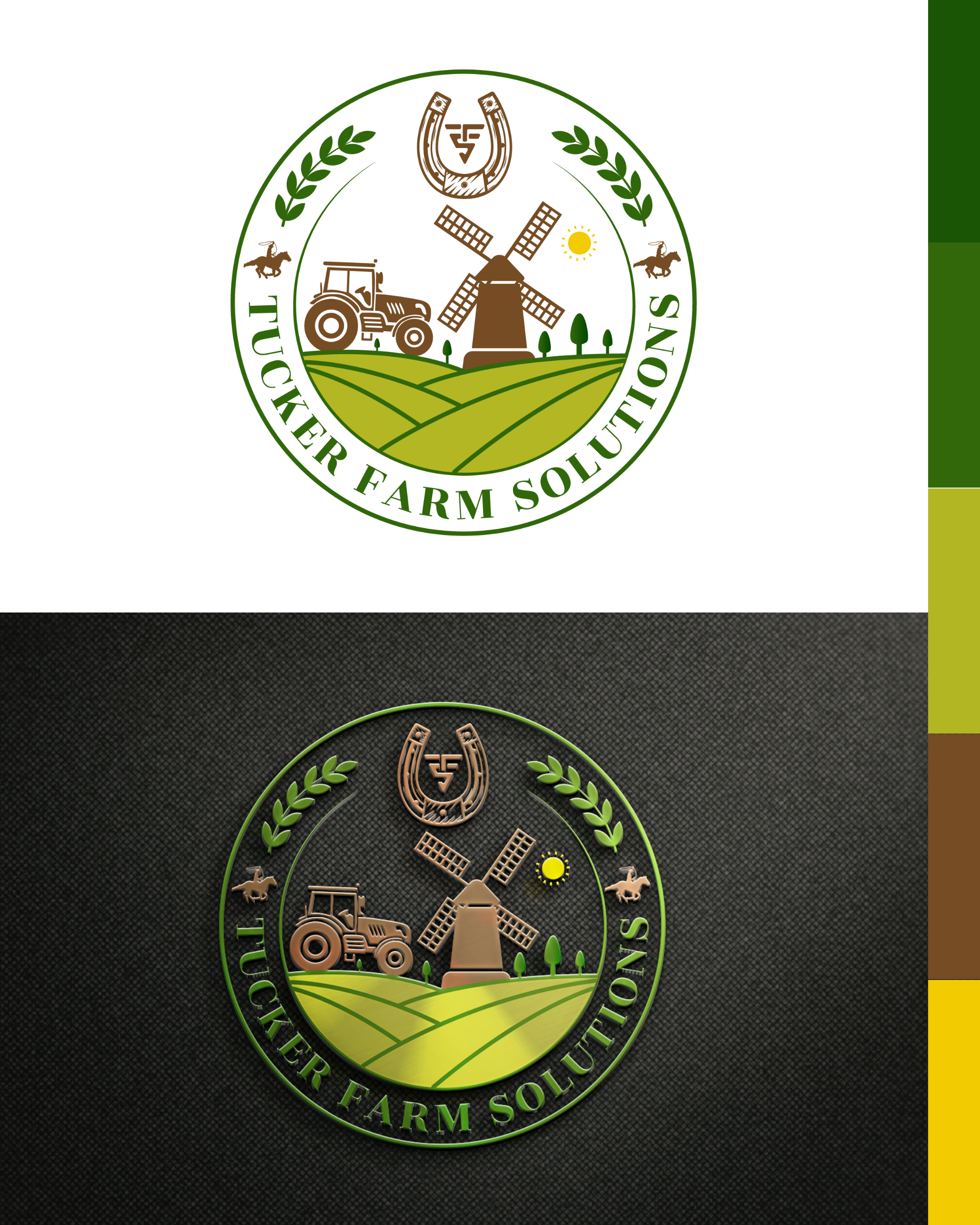 Design de Logo par Musfikur pour Tucker Farm Solutions  | Design #28618554