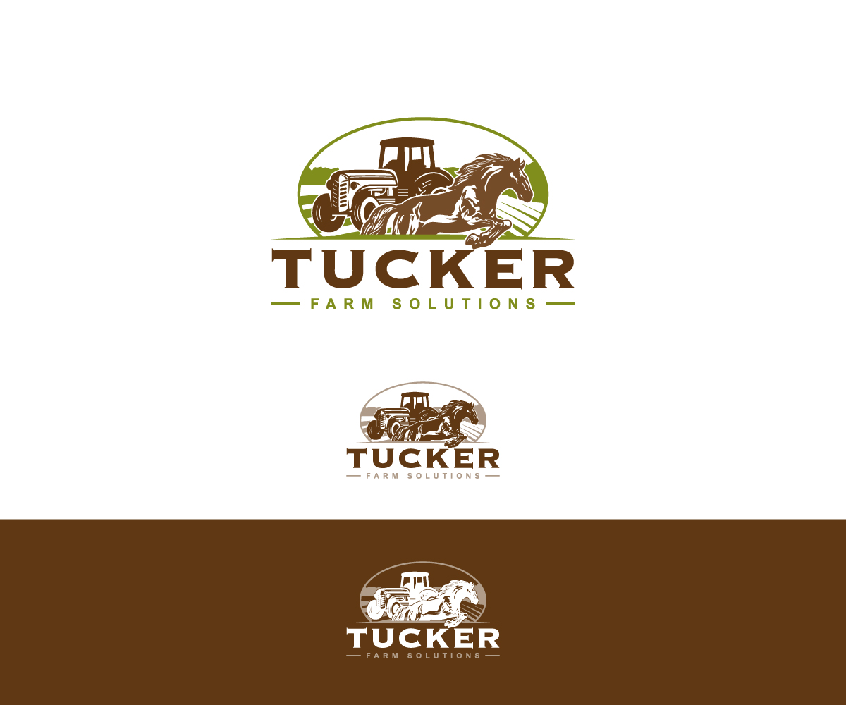 Diseño de Logo por arcoalex para Tucker Farm Solutions  | Diseño #28619755