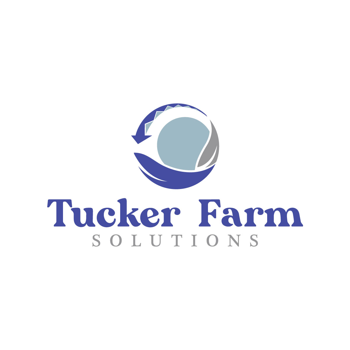 Logo Design by LAXMI DESIGNHUB for Tucker Farm Solutions  | Design #28614904