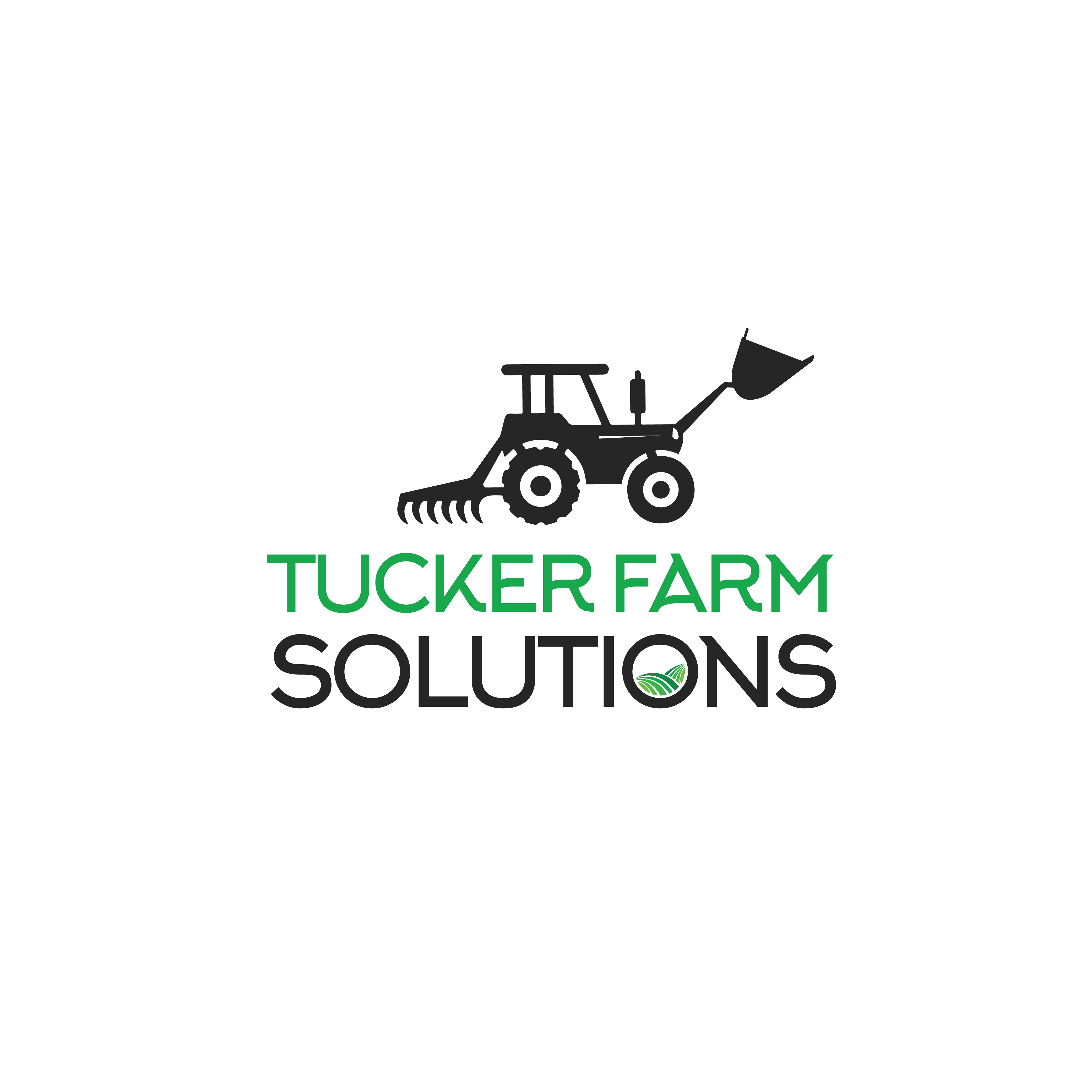 Diseño de Logo por khizar_911 para Tucker Farm Solutions  | Diseño #28614686