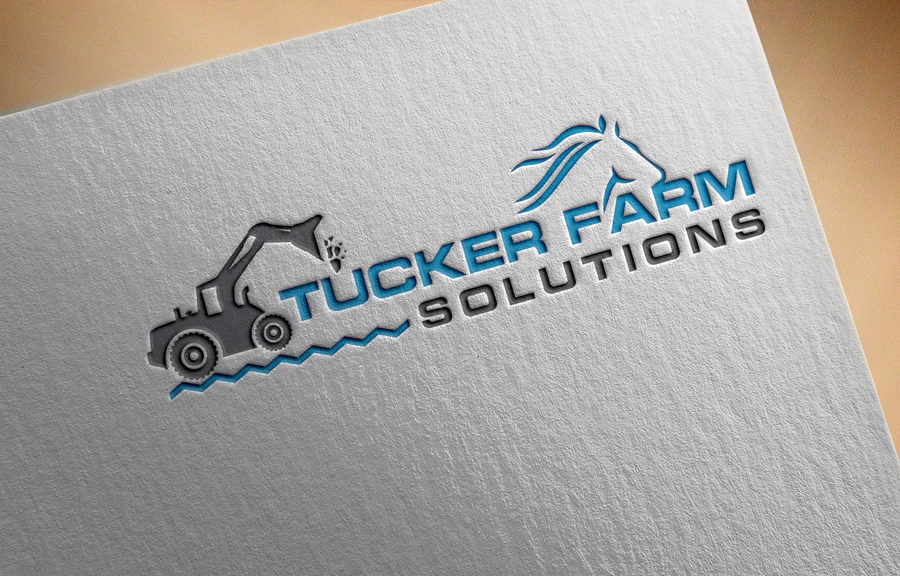Logo Design by the majestic design for Tucker Farm Solutions  | Design #28617409