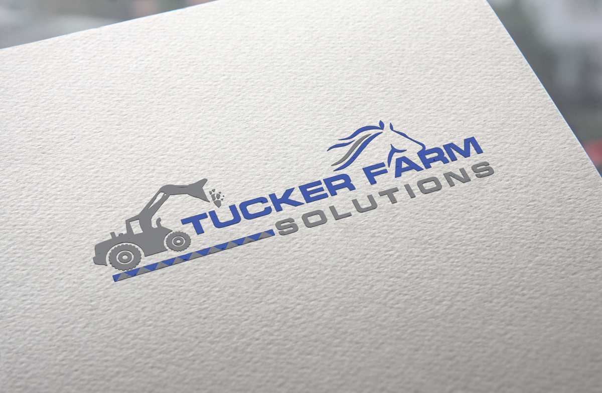 Logo Design by the majestic design for Tucker Farm Solutions  | Design #28622909