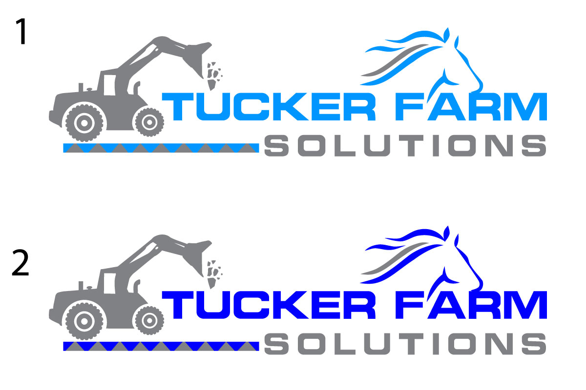 Diseño de Logo por the majestic design para Tucker Farm Solutions  | Diseño #28623556