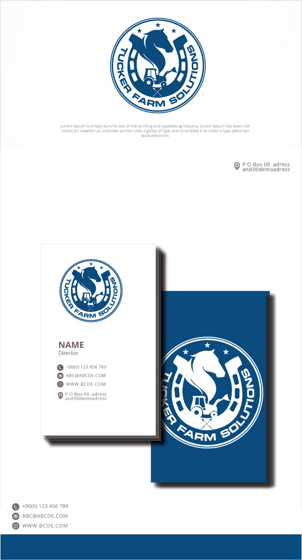 Design de Logo par graphicevolution pour Tucker Farm Solutions  | Design #28614957