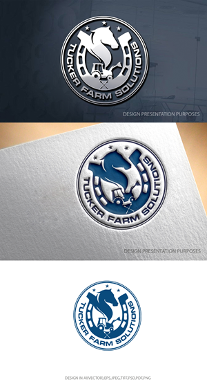 Diseño de Logo por graphicevolution para Tucker Farm Solutions  | Diseño: #28614958