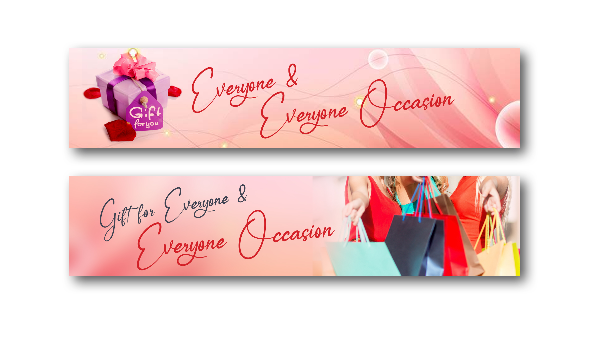 Banner Ad Design by uk for 3 Gift Girls | Design #28616287