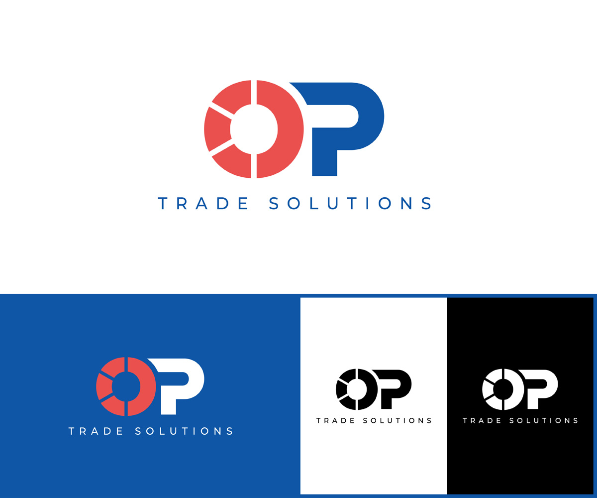 Logo Design by MoonFeather for OP Trade Solutions LLC | Design #28621176