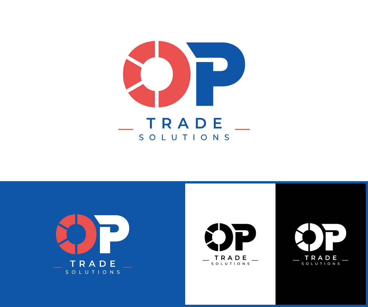 Logo Design by MoonFeather for OP Trade Solutions LLC | Design #28621460